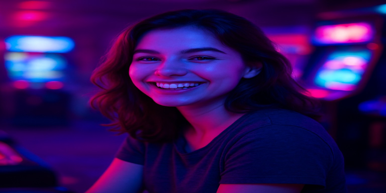 ck4-এ গেমস উপভোগ করছেন একজন নারী